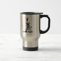 Koffie van de spin mok-laten we spelen