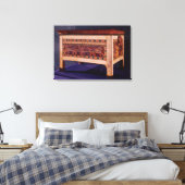 Koffie van de Tomb van Tutankhamun Canvas Afdruk (Insitu (Slaapkamer))