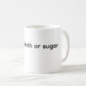 Koffie van Doden of Suiker Koffiemok (Voorkant rechts)
