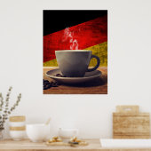 Koffie van Duitsland Poster (Keuken)