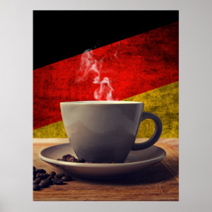 Koffie van Duitsland Poster