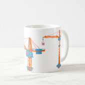 Koffie van een Mok met hoge kraan (Voorkant rechts)