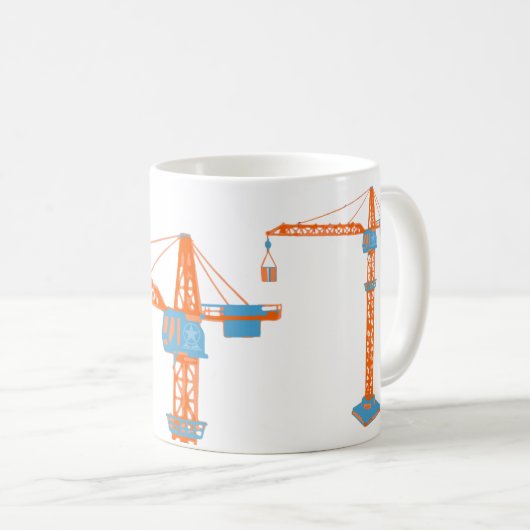 Koffie van een Mok met hoge kraan (Voorkant rechts)