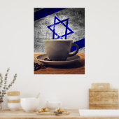 Koffie van Israël Poster (Keuken)
