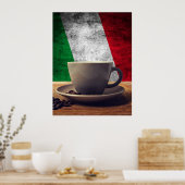 Koffie van Italië Poster (Keuken)