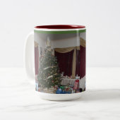 KOFFIE VAN KLANTEN MET CHRISTMAS MET FOTO TWEEKLEURIGE KOFFIEMOK (Voorkant links)