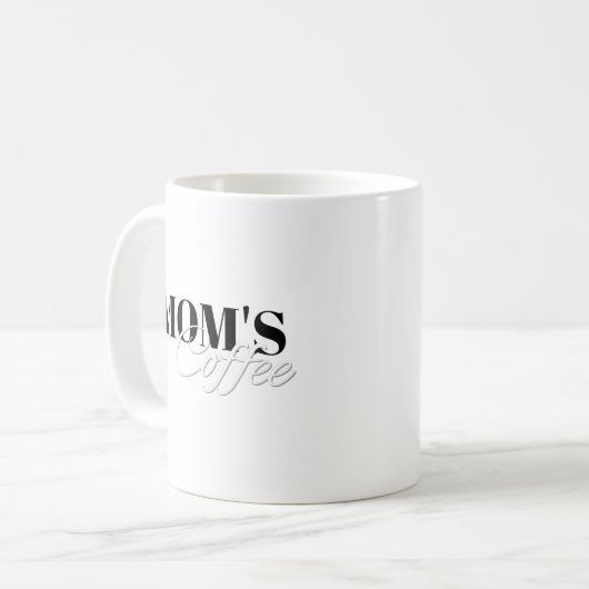 Koffie van mama koffiemok (Voorkant links)