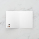 Koffie van mijn Valentijnsdag Noteer Kaart (Binnen)