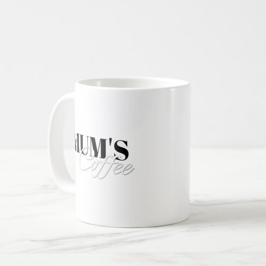 Koffie van moeder koffiemok (Voorkant links)