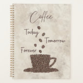 Koffie vandaag Morgen voor altijd- Planner (Voorkant)