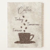 Koffie vandaag Morgen voor altijd- Planner (Achterkant)