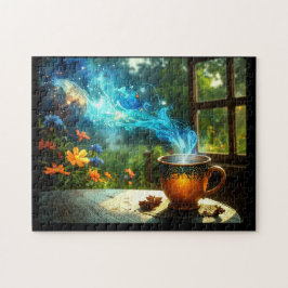 Koffie Verbeeldingskracht Cafe Fantasie  Legpuzzel