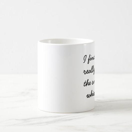 Koffie verbergt de whisky koffiemok (Center)