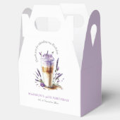 Koffie Verjaardag Latte Plezier Gepersonaliseerd D Bedankdoosjes (Geopend)