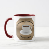 Koffie verricht geen wonderen mok (Links)