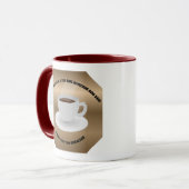 Koffie verricht geen wonderen mok (Voorkant links)