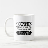 Koffie Versus Bacon Grappige Mok (Links)