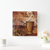 Koffie Vierkante Klok (Huis)