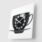 Koffie Vierkante Klok (Hoek)