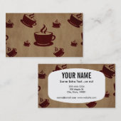  koffie visitekaartje (Voorkant / Achterkant)