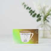 Koffie Visitekaartje (Staand voorkant)