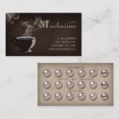 Koffie-Visitekaartje Klantenkaartje (Voorkant / Achterkant)