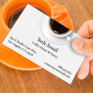 Koffie-Visitekaartje Visitekaartje