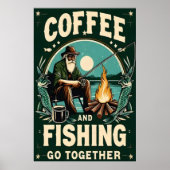 Koffie & Vist Samen Poster (Voorkant)