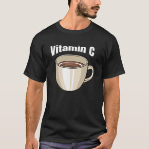 Koffie Vitamine C Cafe Drank Cafeïne Koffie Dr. T-shirt