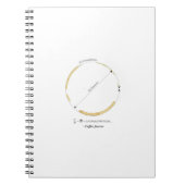 koffie voor altijd notitieboek (Voorkant)