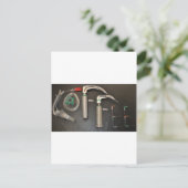 KOFFIE VOOR ANESTHETISTS BRIEFKAART (Staand voorkant)