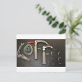 KOFFIE VOOR ANESTHETISTS BRIEFKAART (Staand voorkant)