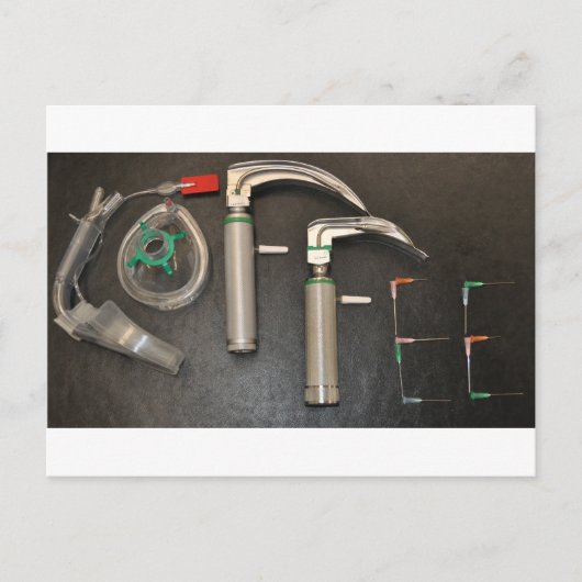 KOFFIE VOOR ANESTHETISTS BRIEFKAART (Voorkant)