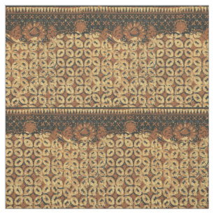 Koffie voor batik-kunstpatroonontwerp stof