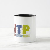 Koffie voor briljante INTP's - Myers-Briggs Mok (Midden)