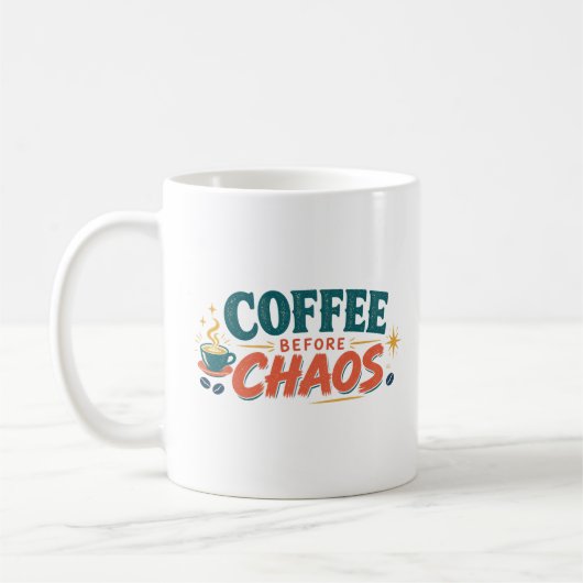 Koffie Voor Chaos Mok (Links)