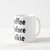 koffie voor de babbel koffiemok (Voorkant rechts)