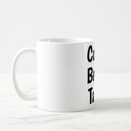 koffie voor de babbel koffiemok (Links)