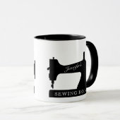 Koffie voor de combinatie van naaigarens en vriesr mok (Voorkant rechts)