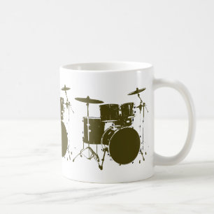 koffie voor de drummer koffiemok