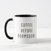 Koffie voor Doomsday Mok (Links)