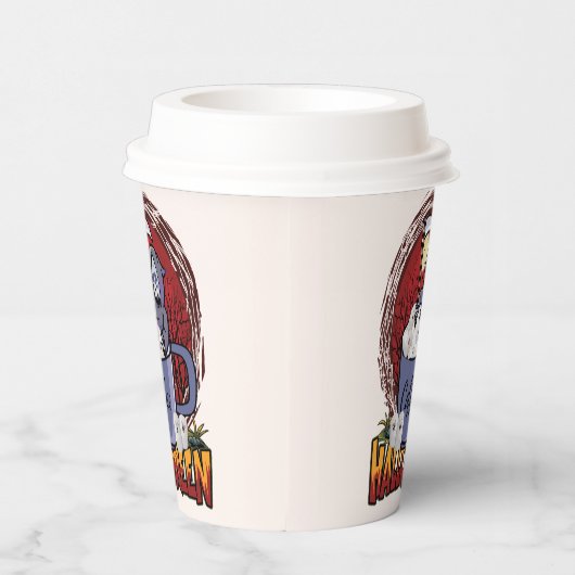 Koffie voor Drink en scary Paper Cups Papieren Bekers (Rechts)