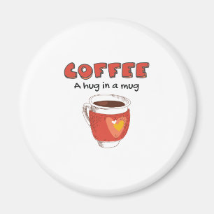 Koffie voor een bek in een Mok koffiedop Magneet