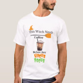 Koffie voor elke Hocus Pocus Halloween T-shirt (Voorkant)
