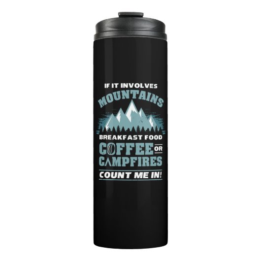 Koffie voor fietsen thermosbeker (Voorkant)