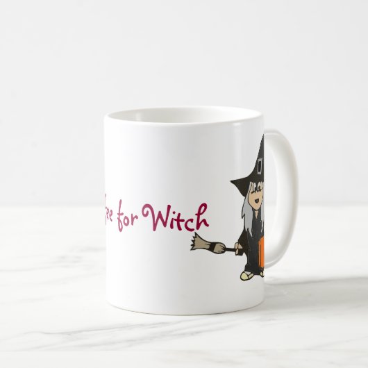 Koffie voor heksenMok Koffiemok (Voorkant rechts)