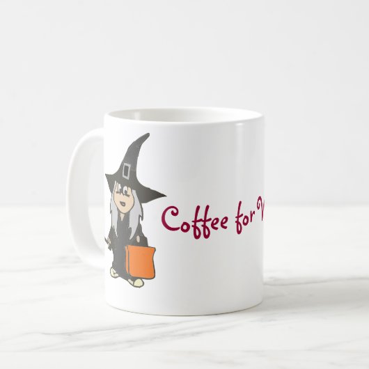 Koffie voor heksenMok Koffiemok (Voorkant links)