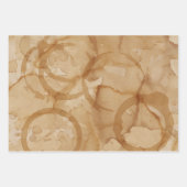 Koffie voor het inpakken van papierbladen inpakpapier vel (Voorkant 3)