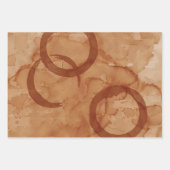 Koffie voor het inpakken van papierbladen inpakpapier vel (Voorkant 2)