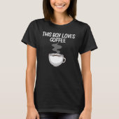 Koffie voor het Kinder kampioenschap jongens - Kof T-shirt (Voorkant)